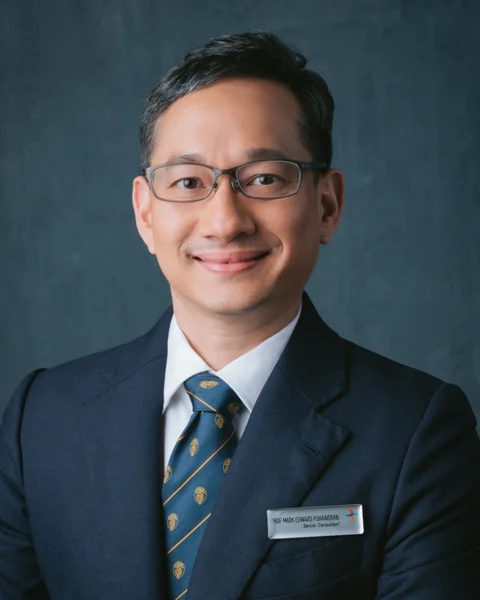 Portrait of Mark Edward Puhaindran