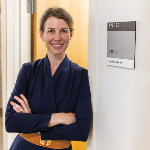 Portrait of Ingrid Ganske, MD, MPA